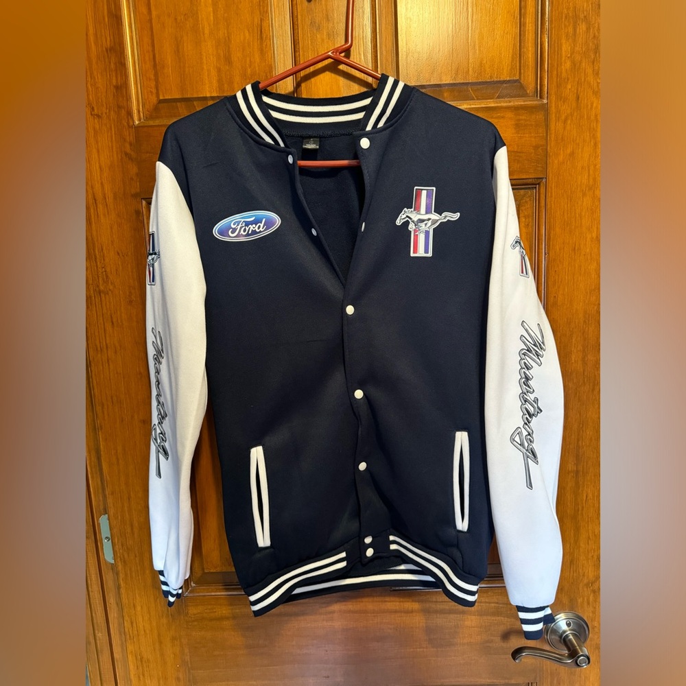 Mustang 3D Baseball Jacket V03